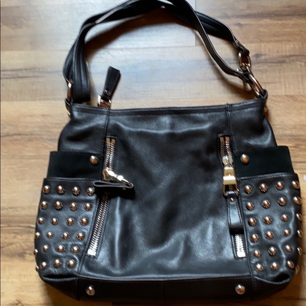 Sale!! B. Makowsky studded leather bag